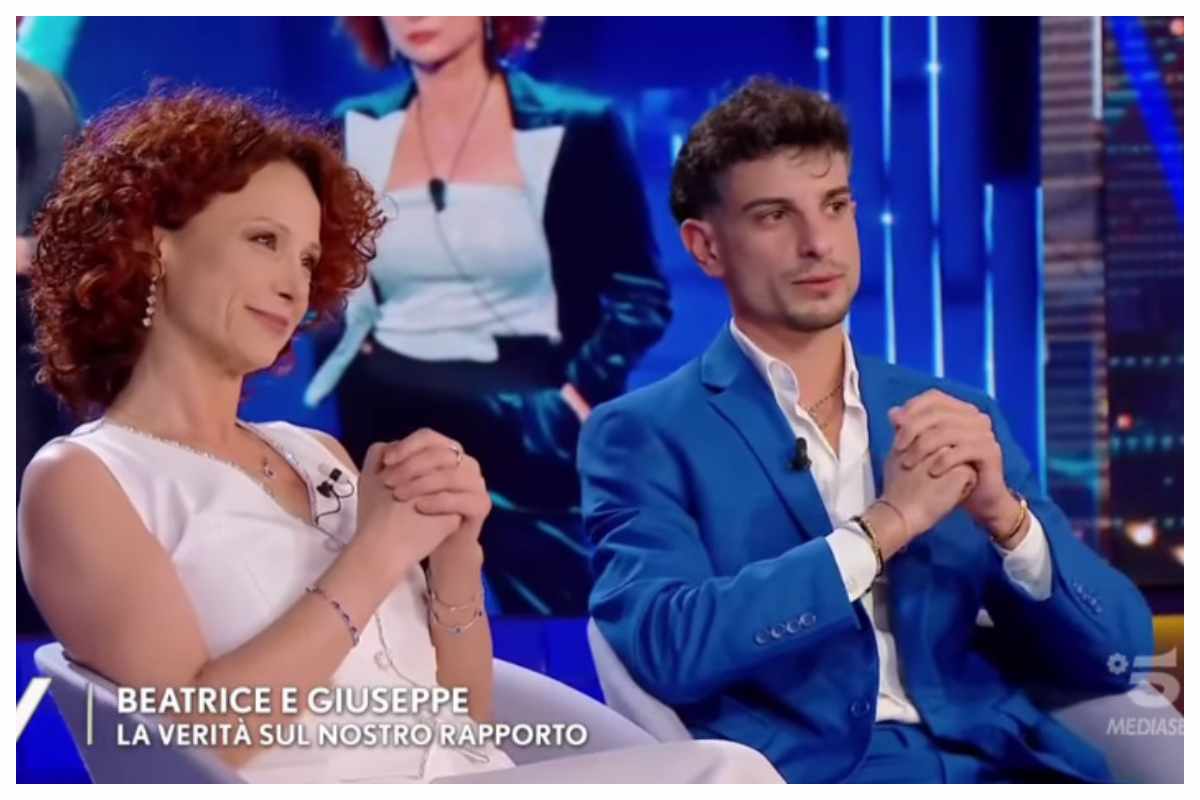 Beatrice addio a Giuseppe in diretta