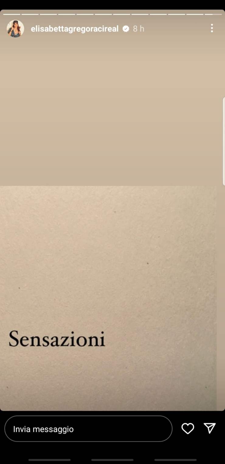 Elisabetta Gregoraci confessione su instagram