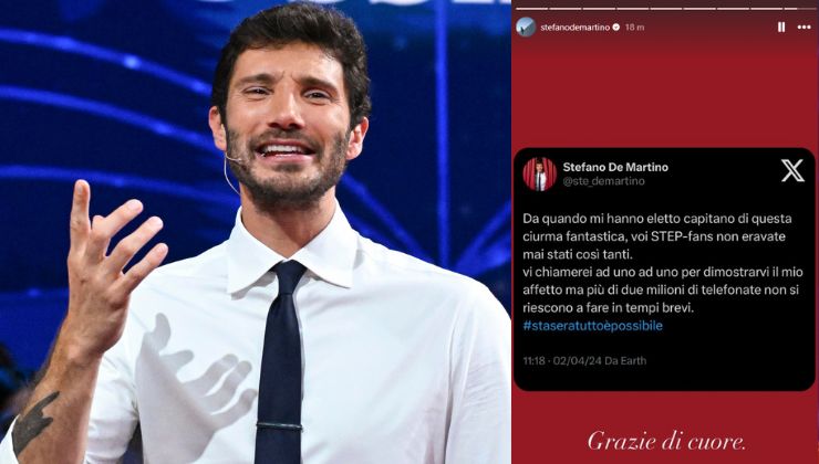 parole stefano de martino