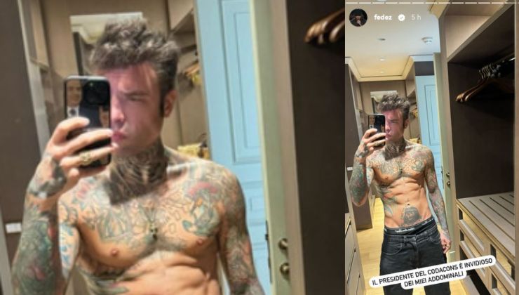 fedez messaggio social codacons