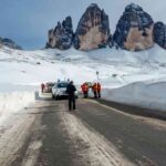 Turisti liberati dopo ore di attesa nel gelo a Passo Fedaia: la neve fa il pieno sulle Dolomiti