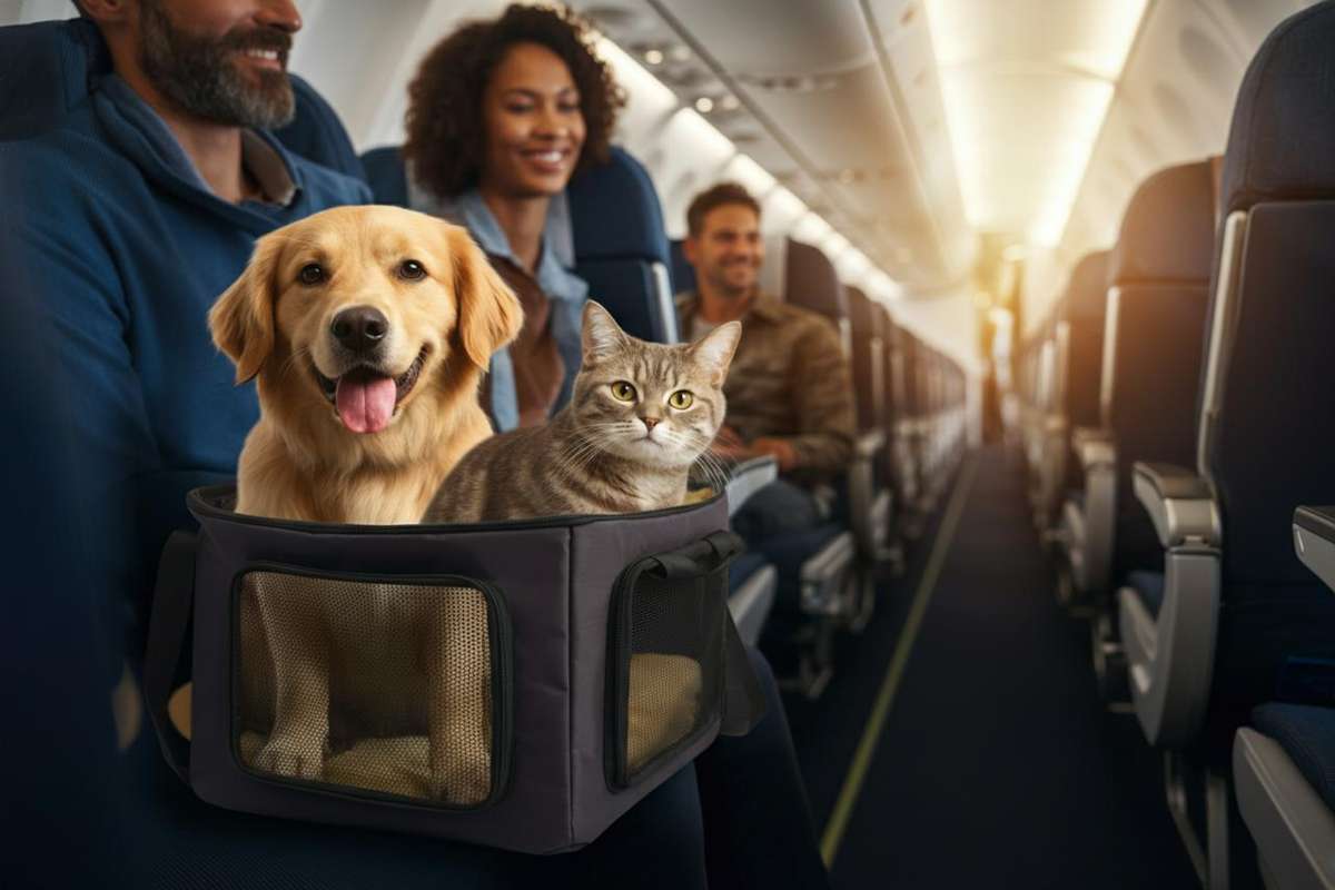 Nuove regole per il trasporto di animali in aereo: cani e gatti finalmente in cabina