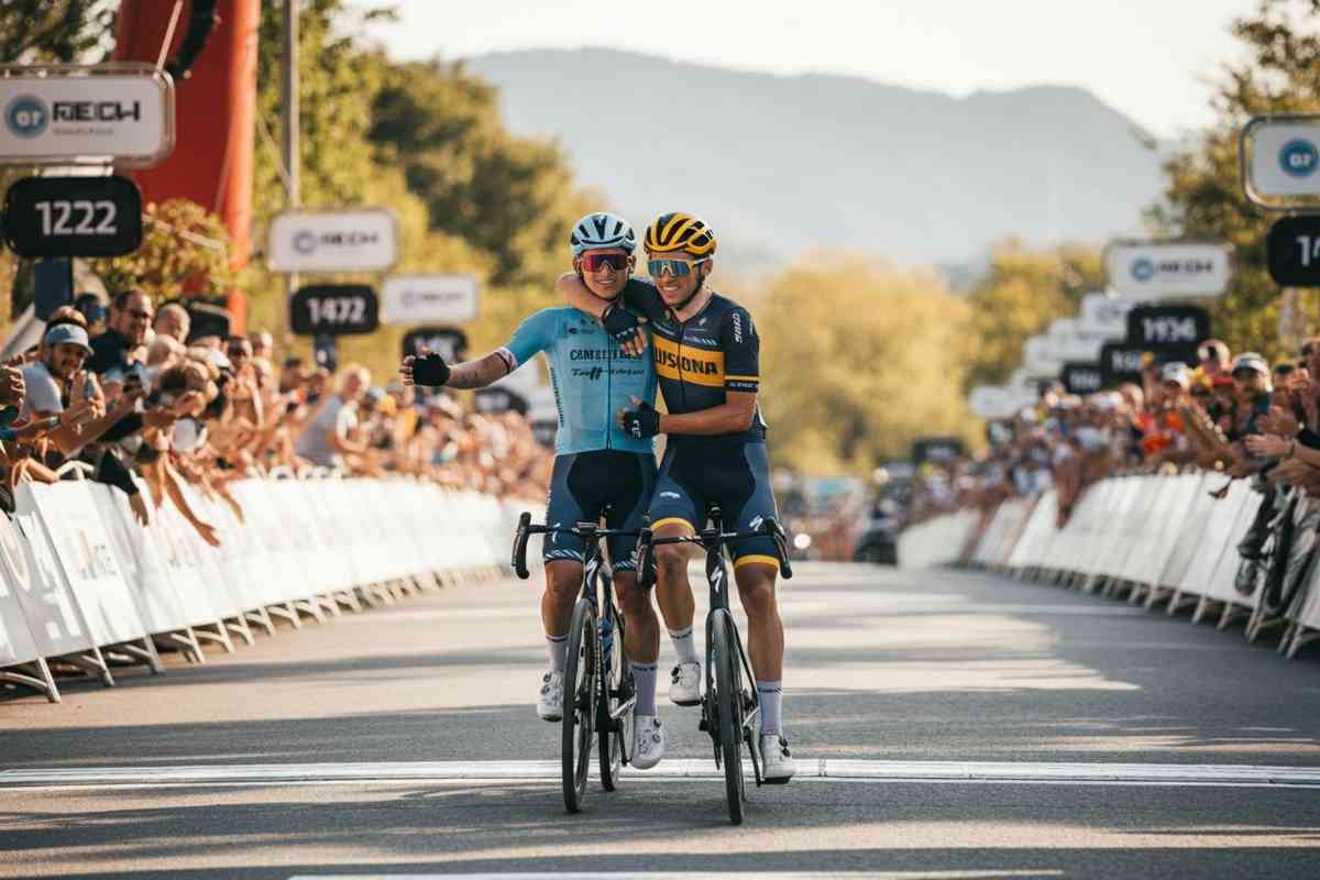 San Valentino infuocato: Carapaz in attacco, la maglia rosa resiste con fatica