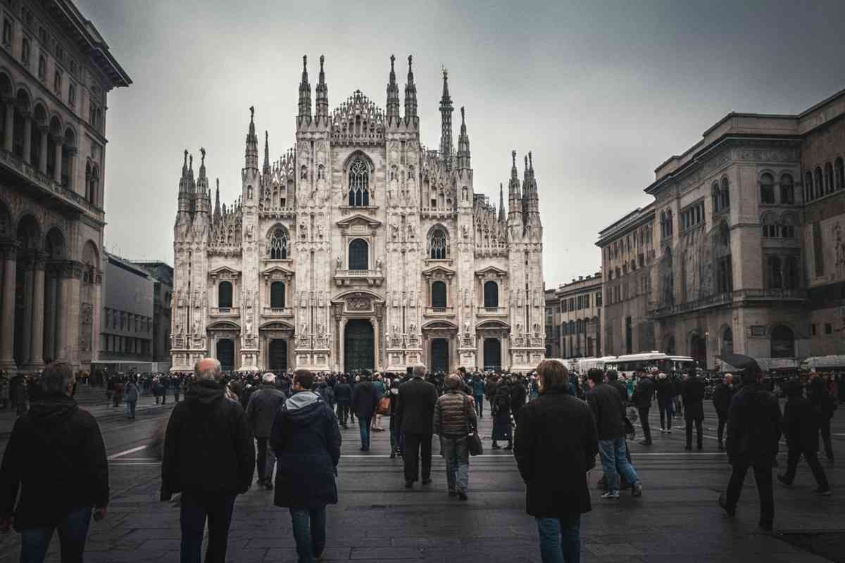 Tragedia a Milano: il detenuto in fuga si suicida dal Duomo dopo l'accoltellamento del collega