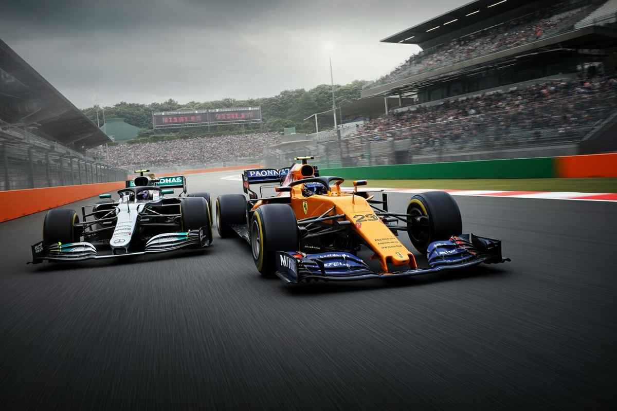 Leclerc sul podio: Hamilton quarto mentre le McLaren brillano in pista