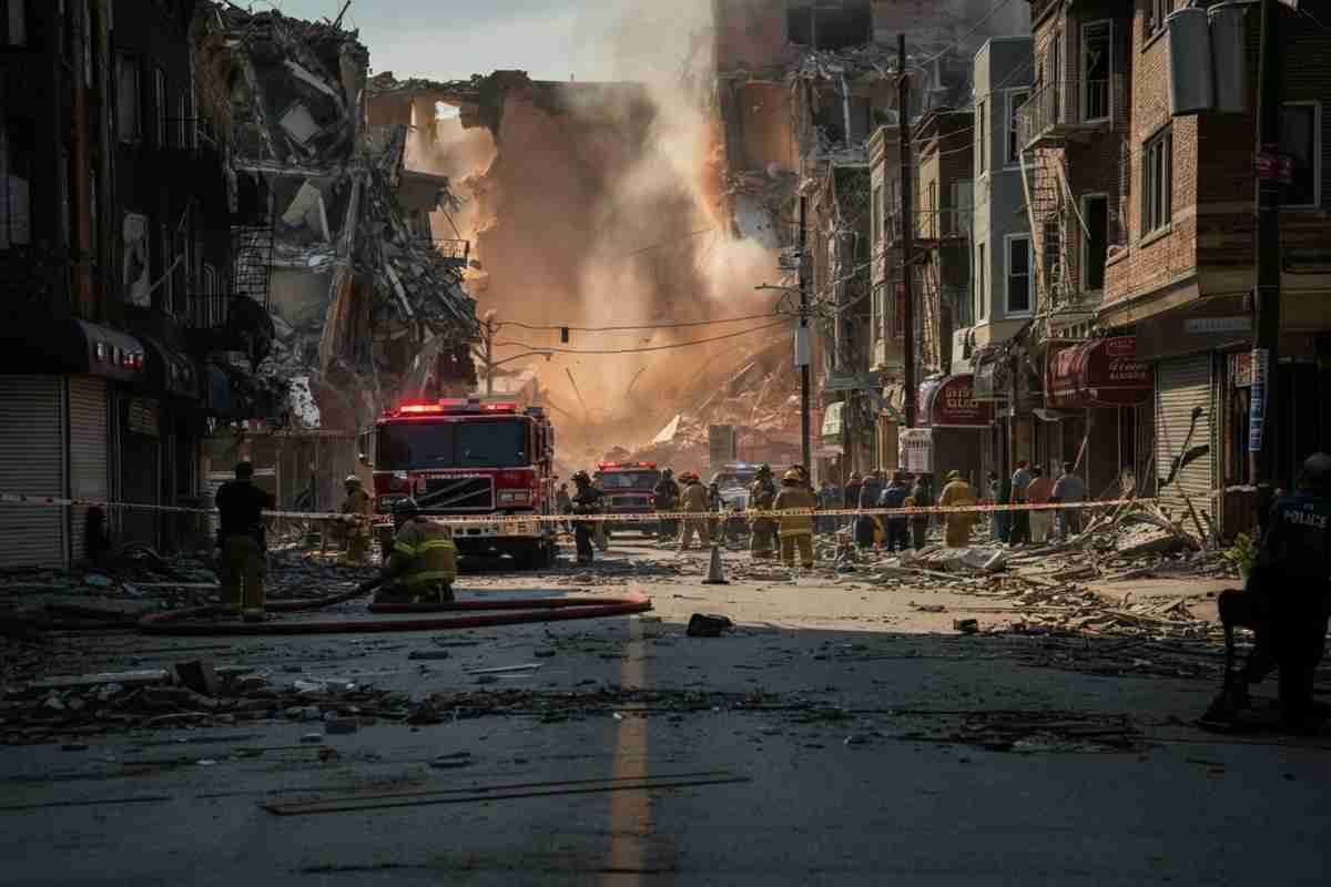 Fiamme e esplosioni: il drammatico intervento dei pompieri a Roma