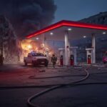 Incendio e esplosione a Roma: 21 feriti in una pompa di benzina e GPL in via dei Gordiani
