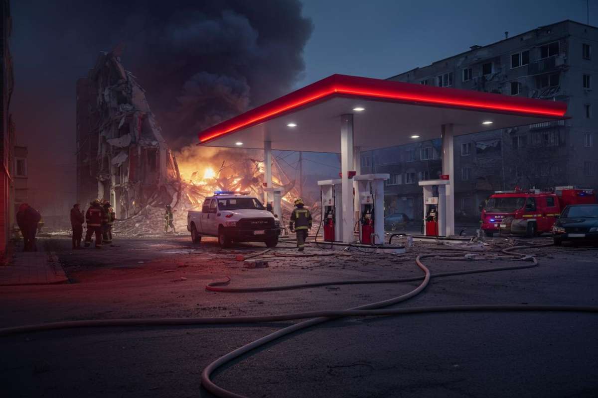 Incendio e esplosione a Roma: 21 feriti in una pompa di benzina e GPL in via dei Gordiani