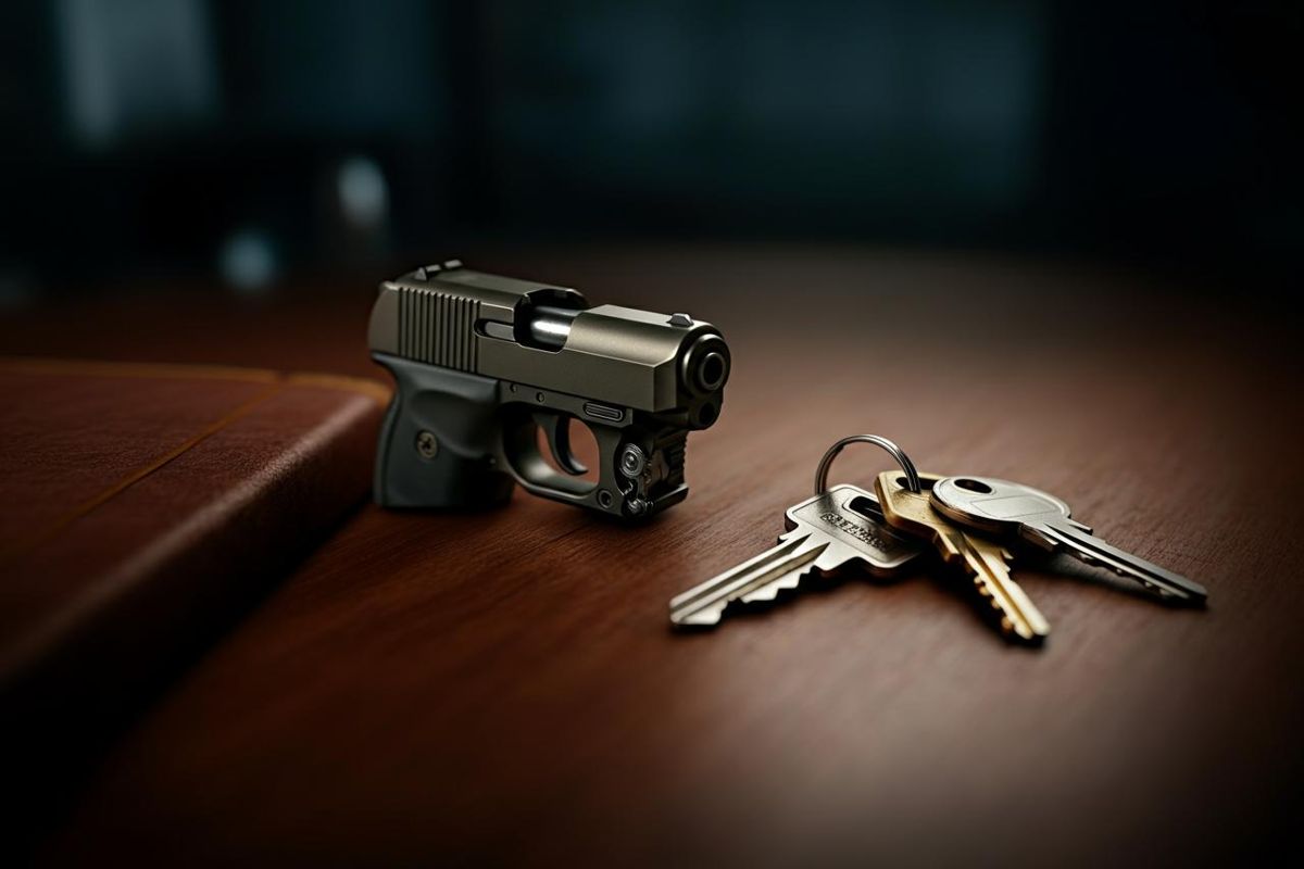 Pistola portachiavi sequestrata: un caso inquietante nel napoletano