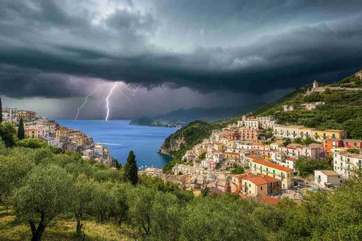 Tempeste in arrivo: allerta grandinate e fulmini su nove regioni con un calo delle temperature