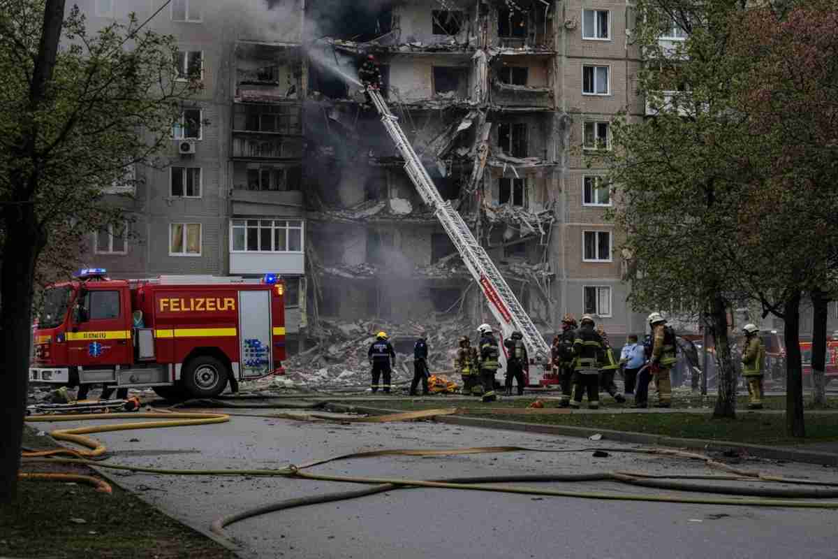 Tragedia nel Torinese: esplosione e incendio in condominio, due feriti salvati dalle fiamme