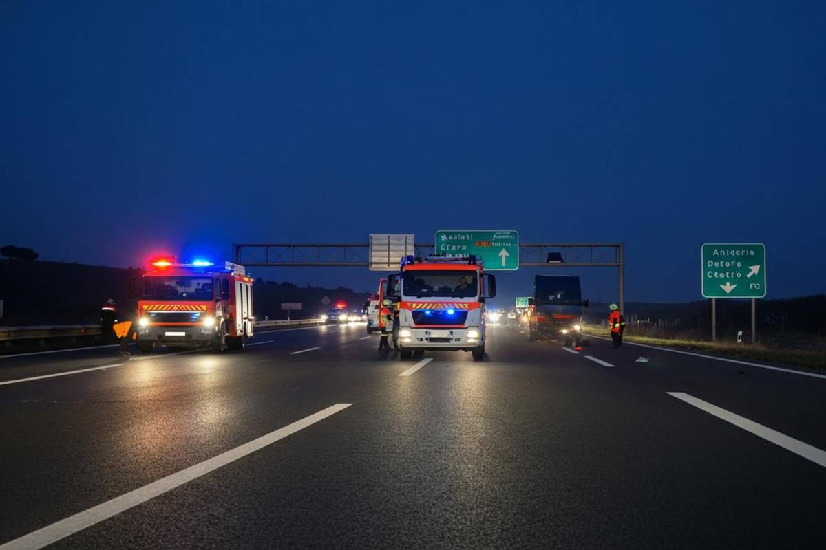 Tragedia sull'A4: un'auto contromano provoca un incidente mortale con quattro vittime