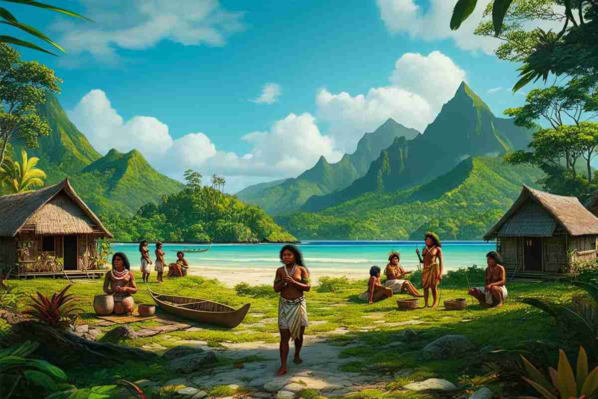 Wawa e Dain: una storia d'amore proibito tra le onde di una tribù oceanica