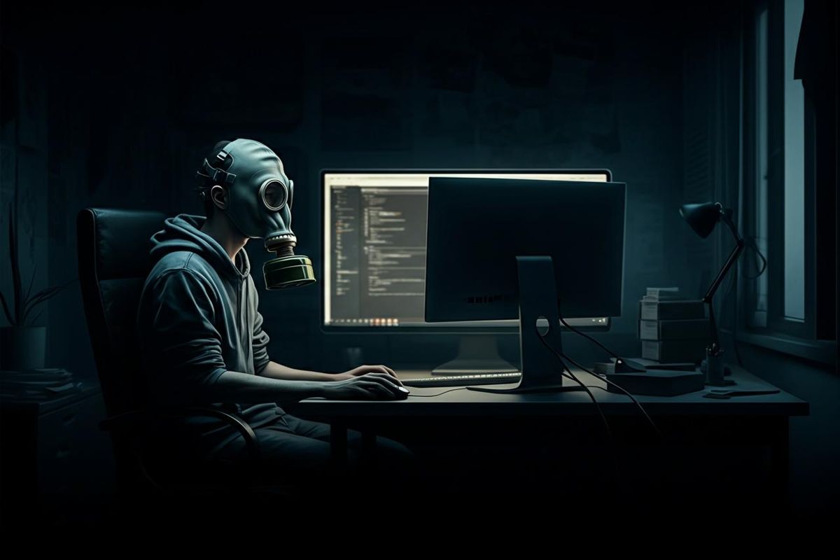Mistero a Teramo: uomo trovato morto con una maschera antigas davanti al computer, si sospetta una challenge social