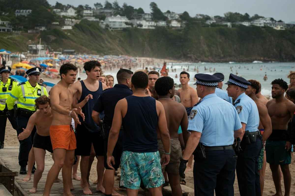 Rissa in spiaggia ad Alassio: il bagnino risponde a pugni e una ciabatta vola in faccia al maranza