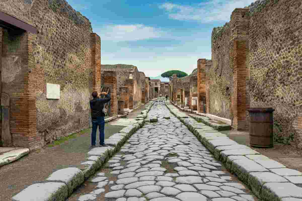 Turista scozzese beccato con sei pietre rubate da Pompei grazie all'astuzia di una guida