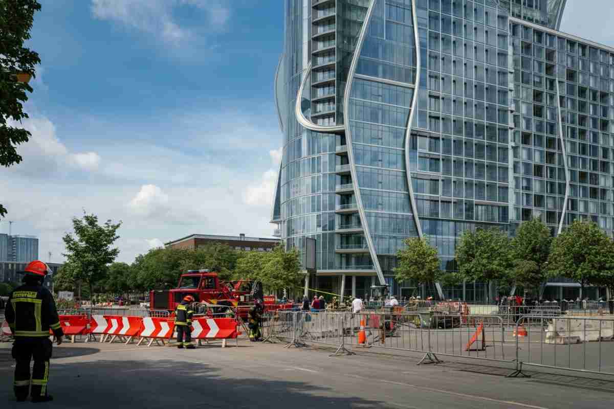 Milano: dieci indagati per il crollo dell'insegna Generali a City Life