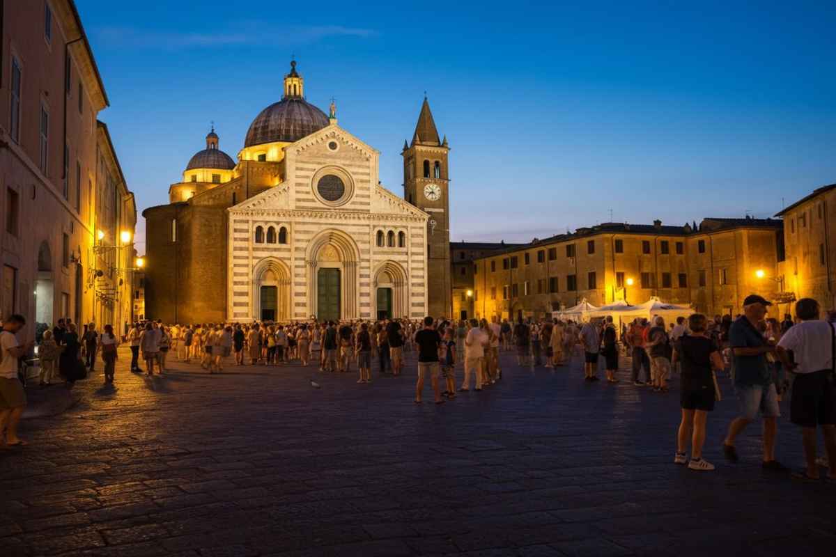 Passione interrotta: coppia sorpresa a fare sesso sul sagrato della basilica