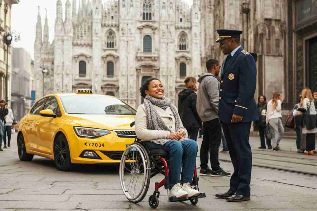 Taxi a Milano rifiuta servizio a turista disabile: la risposta choc sulla situazione a Gaza